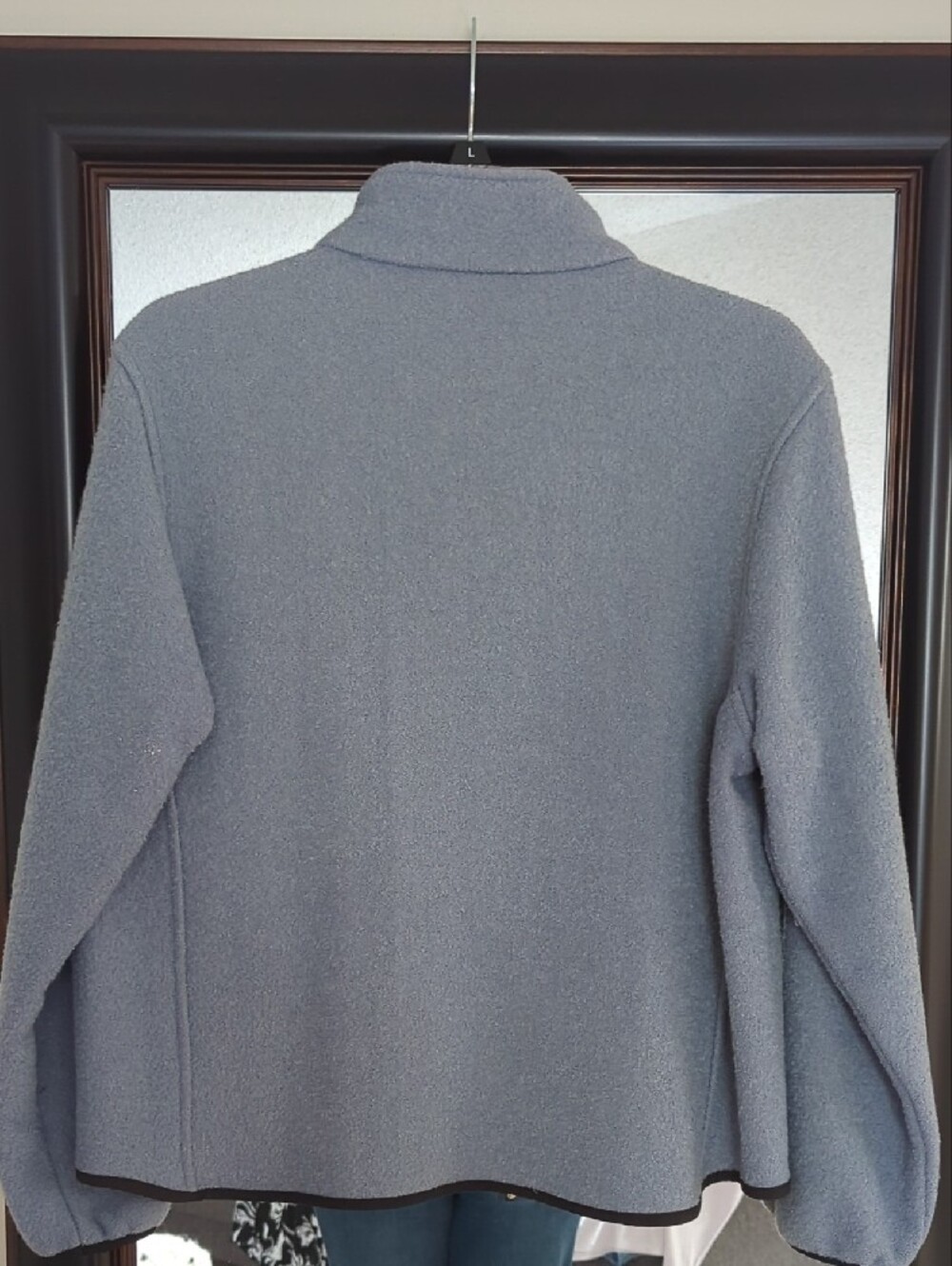 Woolrich Women's  Gray Full-Zip Fleece Jacket - Picture 7 of 11